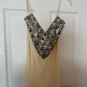 Zara Satin Effect Mini Dress